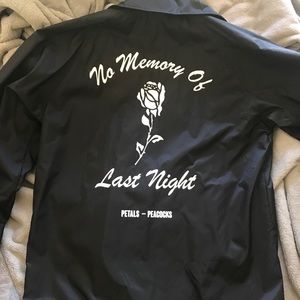 Petals and Peacocks Windbreaker